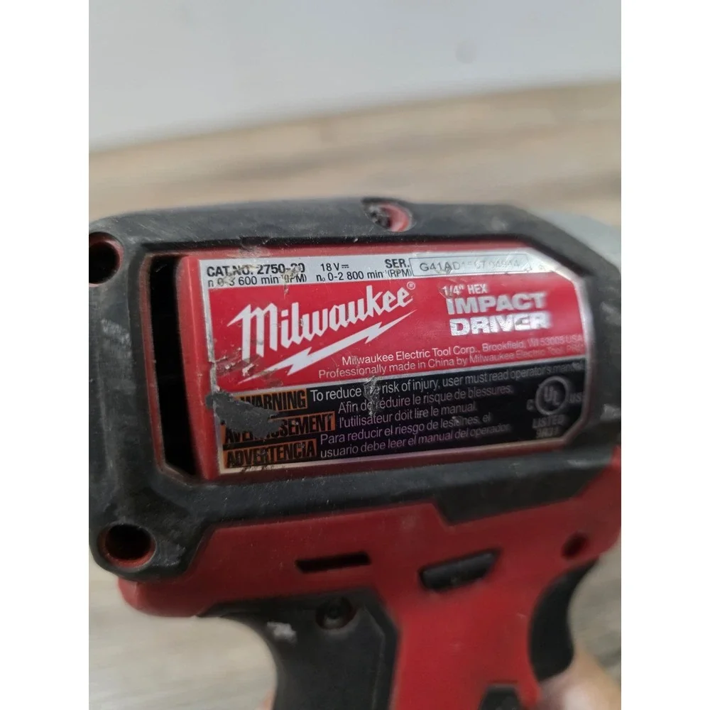 Milwaukee 2750-20 M18 18V Lithium-Ion 1/4
